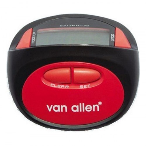 Van Allen multifunktionel skridttæller - sort