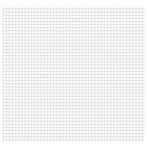 Rillet trådnetspanel rustfrit stål 100 x 85 cm 11 x 11 x 2 mm