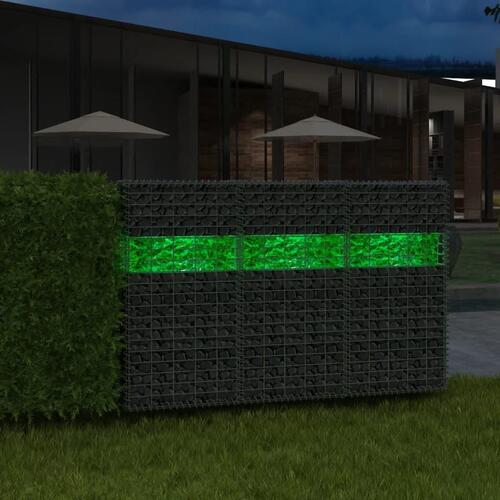 Gabion-sten 60-120 mm 25 kg grønt glas