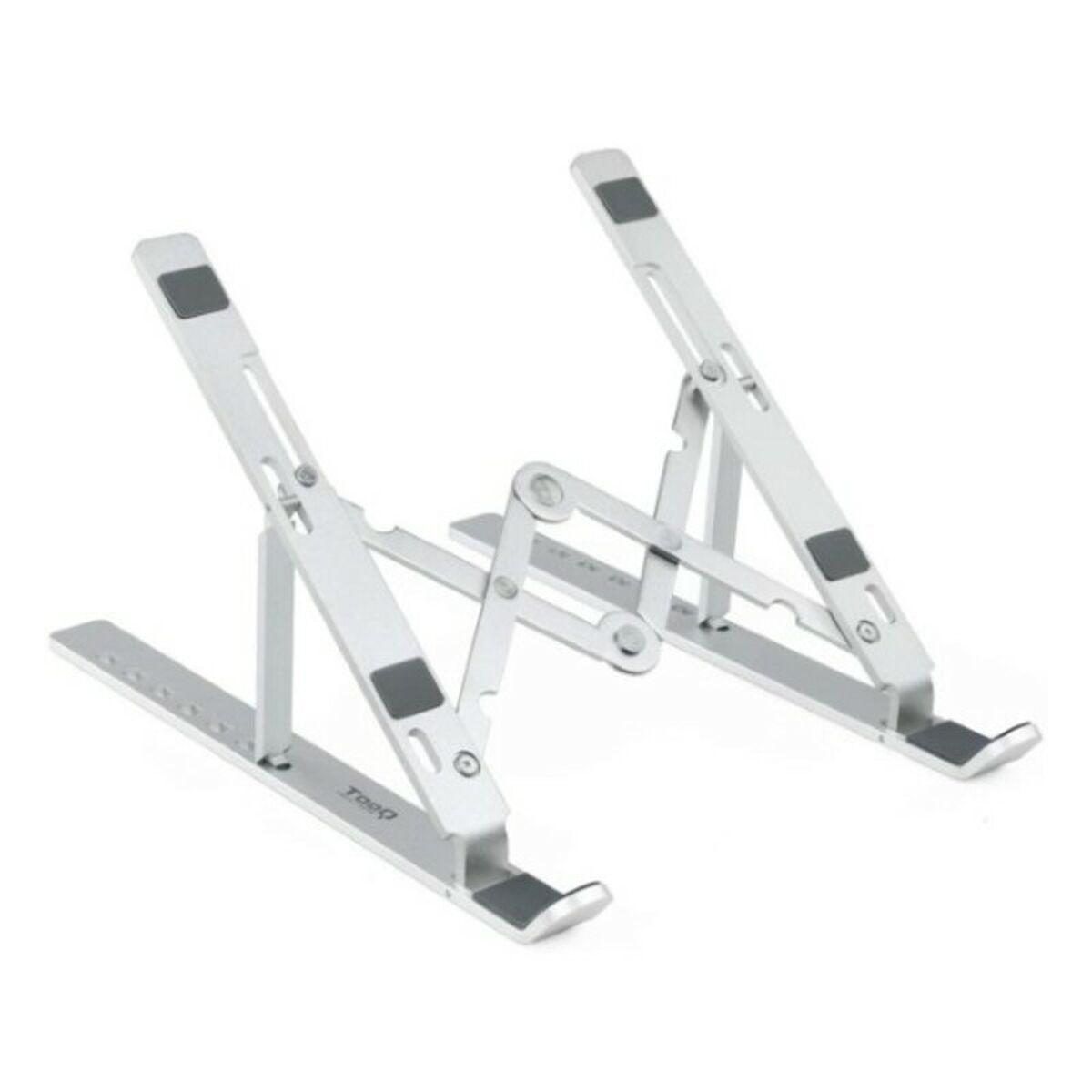 Laptop stander TooQ - fleksibel, justerbar 11-15″, sølv