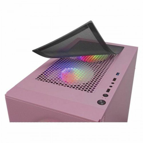 Mars Gaming ATX/mATX semi-tårn kabinet med RGB - Pink