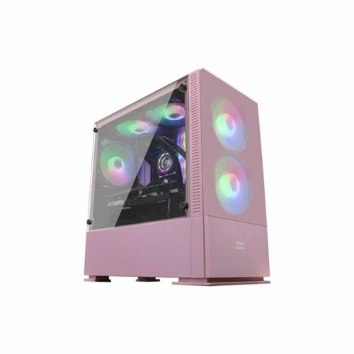 Mars Gaming ATX/mATX semi-tårn kabinet med RGB - Pink