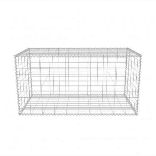 Gabionkurv galvaniseret stål 100 x 50 x 50 cm