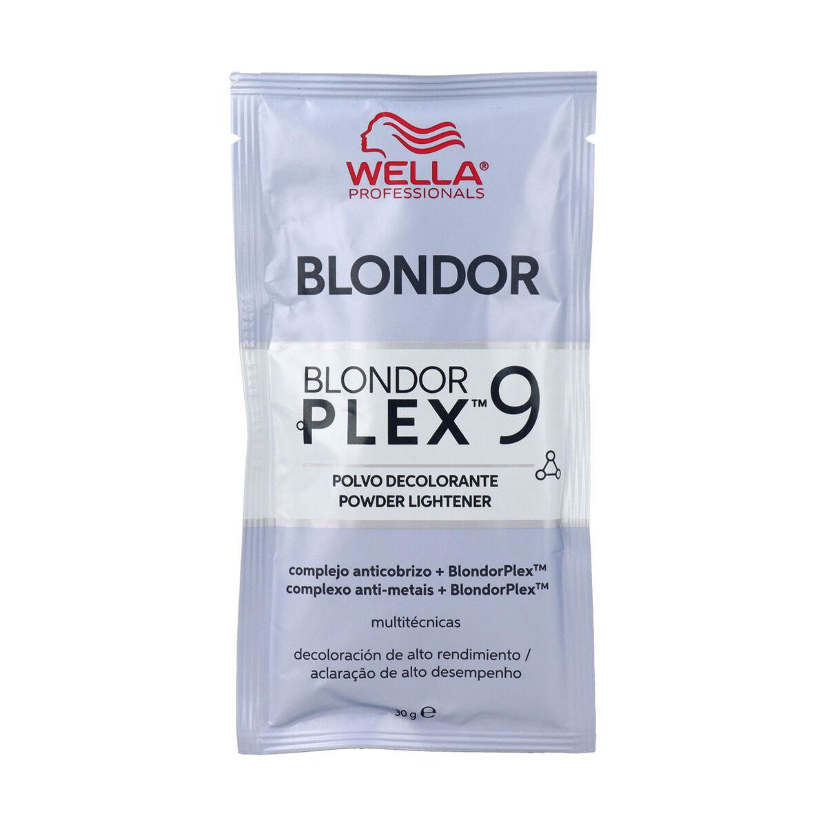 Blegning Wella Blondor Plex 30 g Pulveriseret
