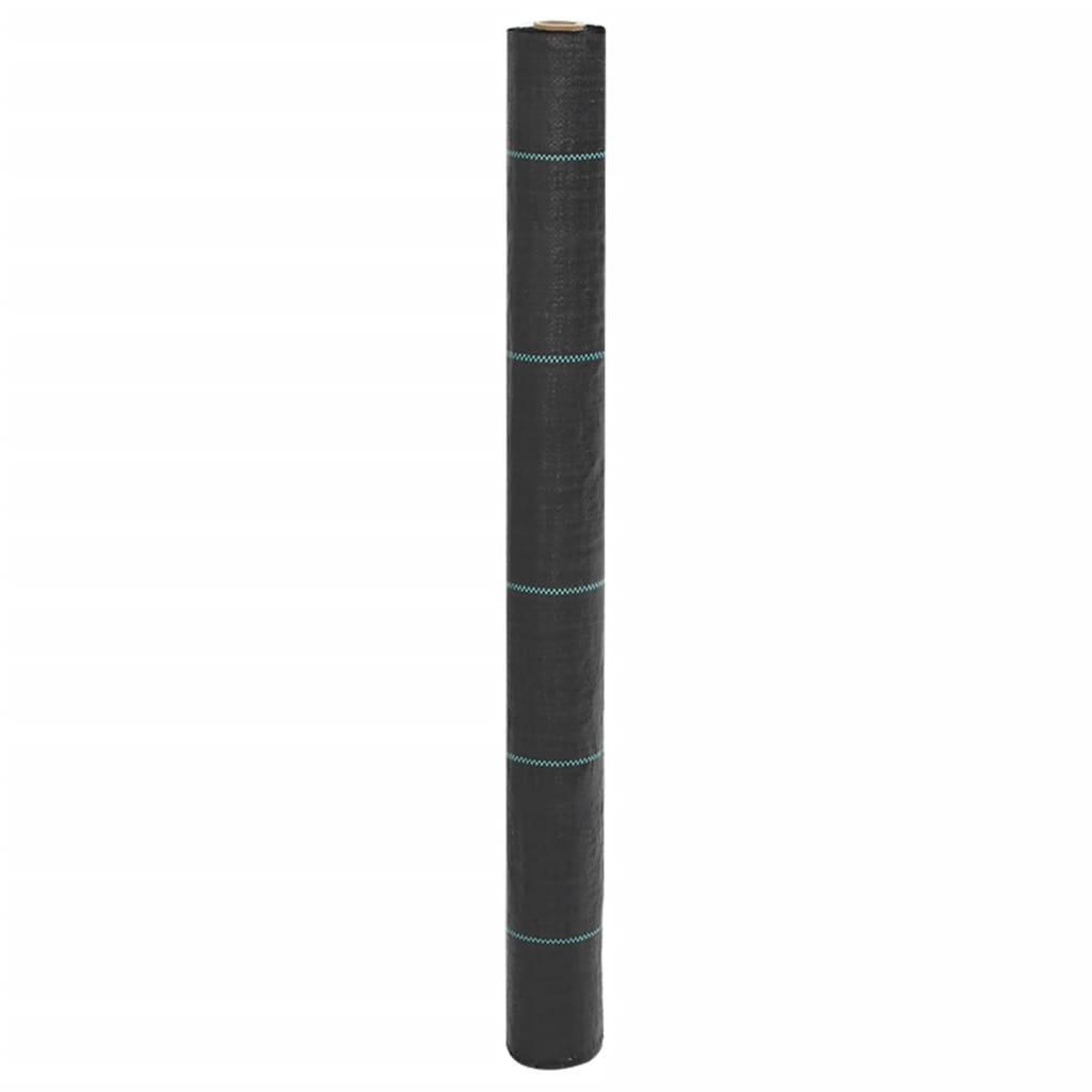 Ukrudtsdug 1×25 m PP sort