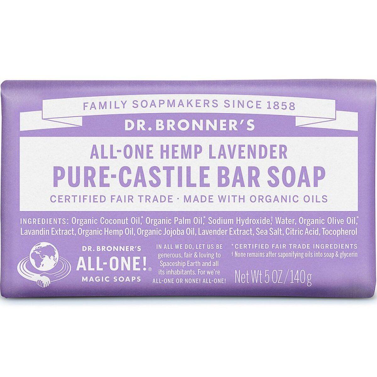 Sæbe Pille Dr Bronner's 140 g Lavendel