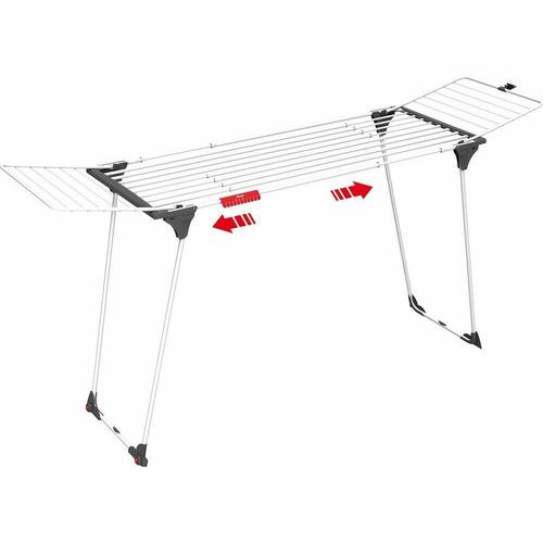 Tørrestativ Vileda Infinity Hvid Metal Forlængbar (OUTLET D)