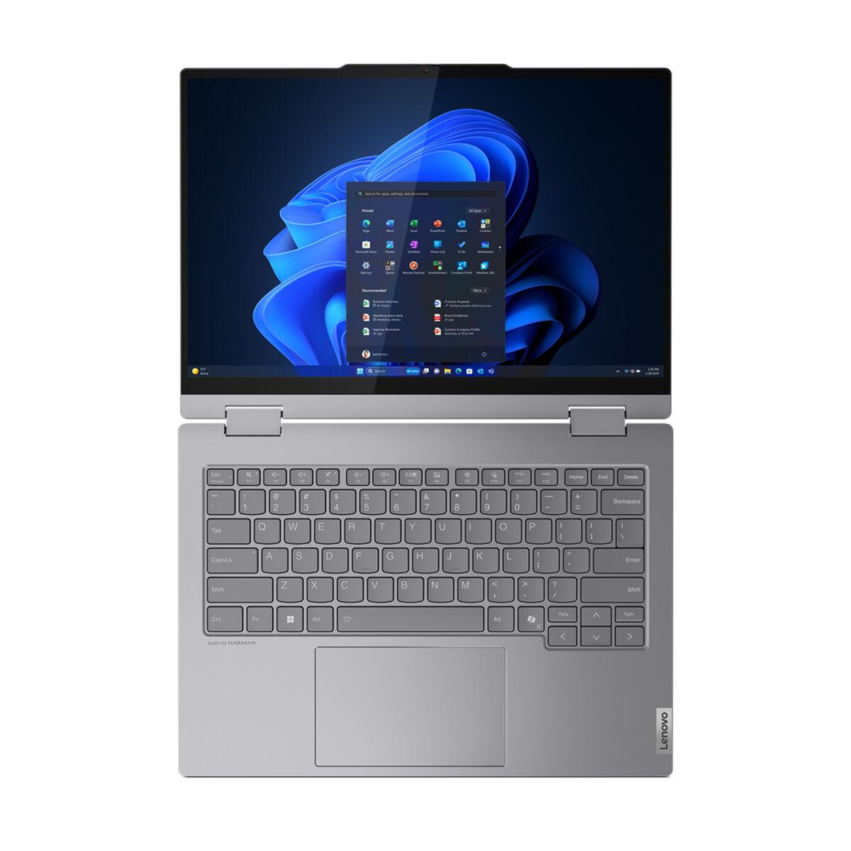 Laptop 2-i-1 Lenovo ThinkBook Yoga 14 14" i7-155U 16 GB RAM 512 GB SSD Spansk qwerty