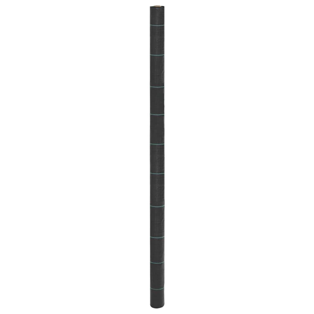 Ukrudtsdug 2×25 m PP sort