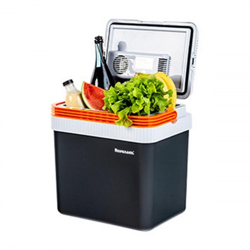 Ravanson CS-24S elektrisk køleboks 24 L - sort (39,8 × 43 × 29,8 cm)