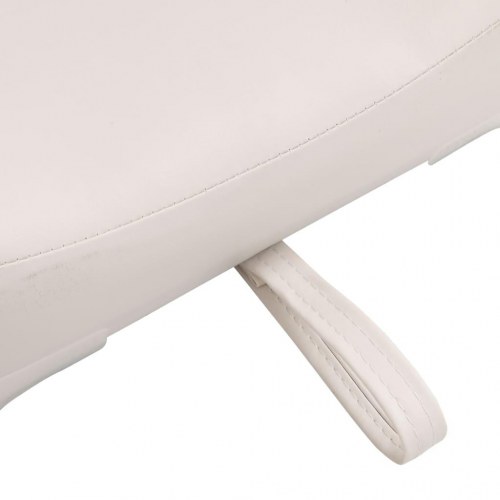 Foldbare bådsæder - 2 stk., 41 × 36 × 48 cm, sort/hvid