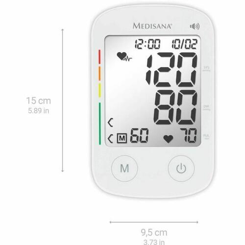 Blodtryksmåler til arm Medisana
