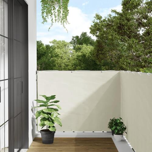 Altanafskærmning 600x120 cm PVC hvid