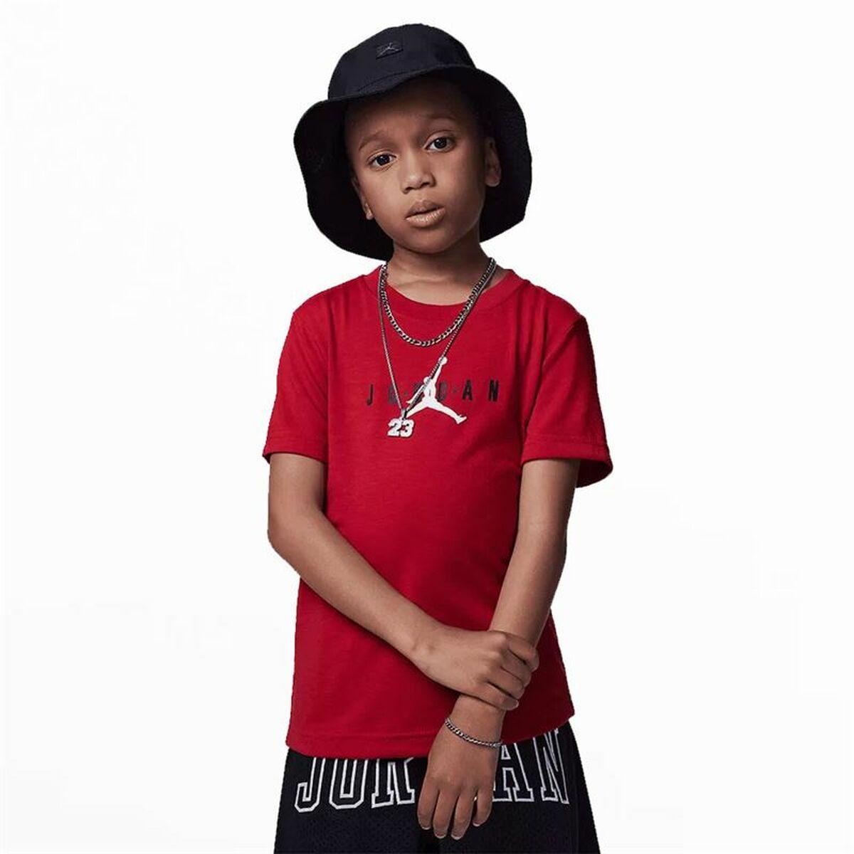 Jordan Jumpman kortærmet T-shirt til drenge, rød (5 år)