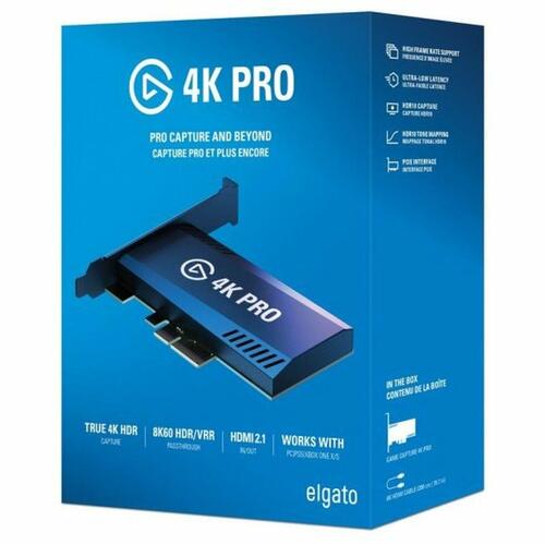 Videospil-optager Elgato Capture 4K Pro