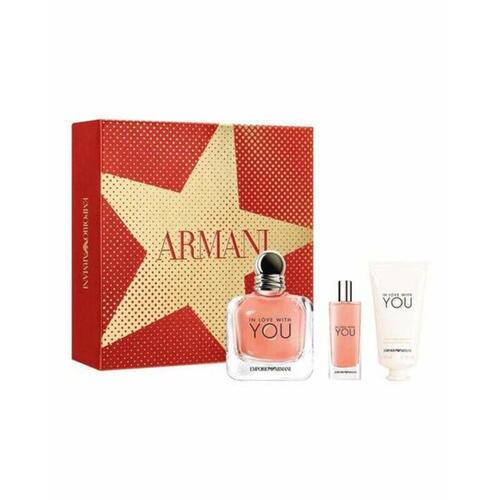 Parfume sæt til kvinder In Love With You Armani In Love With You EDP (3 stk)