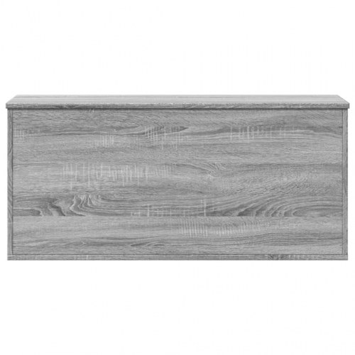 Opbevaringsboks 100×42×46 cm i konstrueret træ - grå sonoma-eg