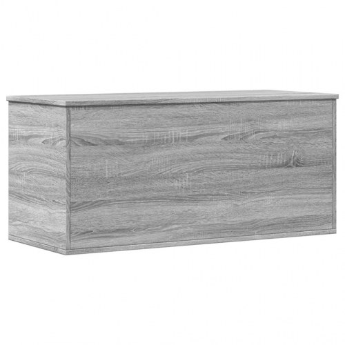 Opbevaringsboks 100×42×46 cm i konstrueret træ - grå sonoma-eg