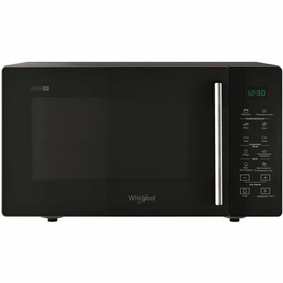 Mikrobølgeovn Whirlpool Corporation MWP251B Sort 900 W 25 L