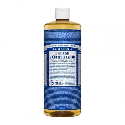 Flydende sæbe Dr Bronner's - Mint 945 ml