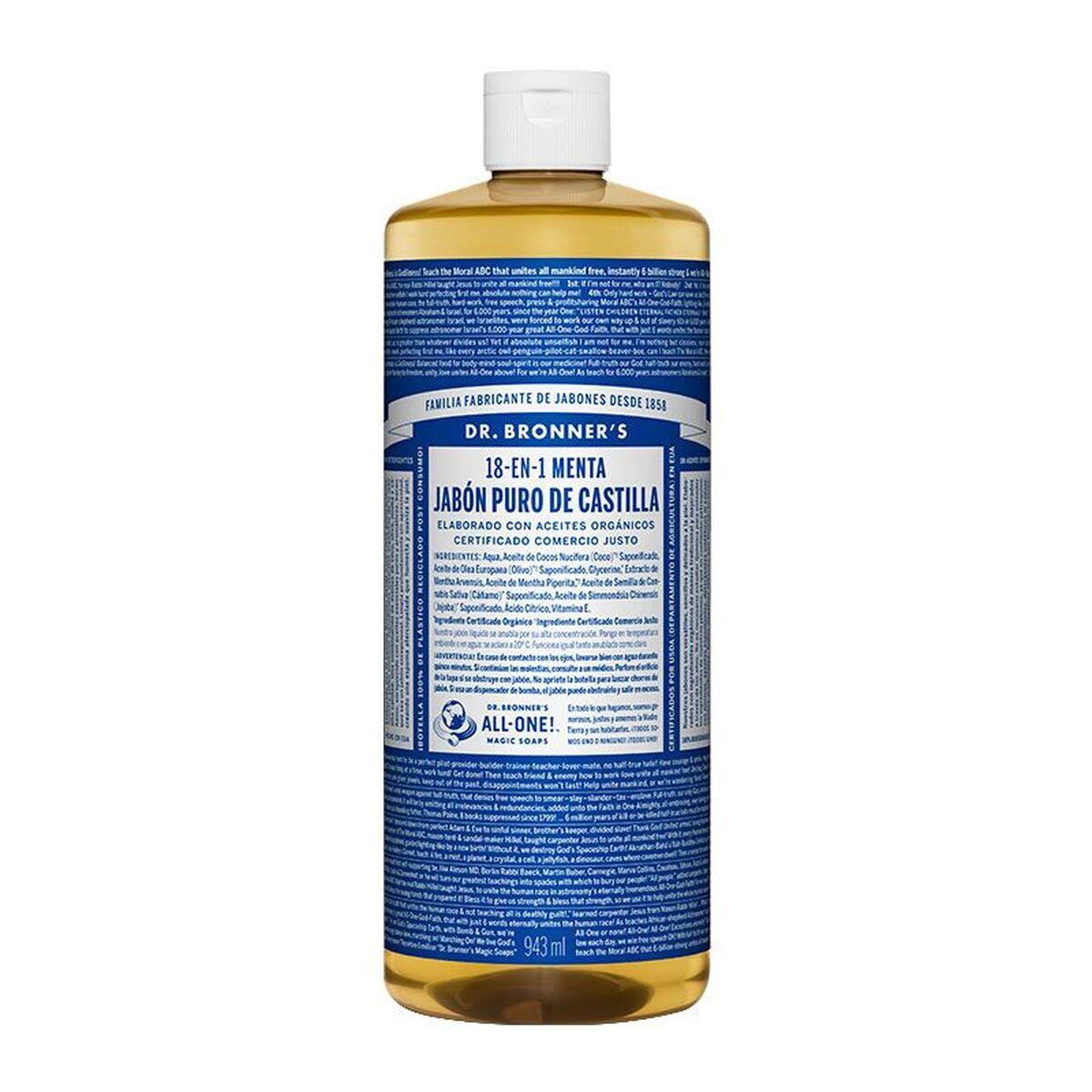 Flydende sæbe Dr Bronner's - Mint 945 ml