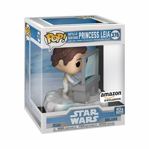 Samlerobjekter Funko Pop! Deluxe Star Wars-Leia