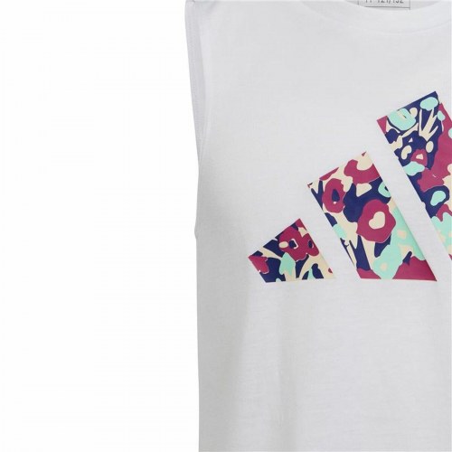 Tank top børn Adidas Hvid - 14-15 år