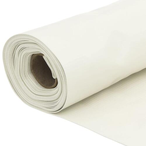 Altanafskærmning 700x120 cm PVC hvid