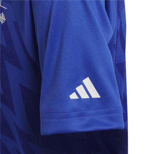 Kortærmet fodboldtrøje til børn Adidas Predator Blå 13-14 år