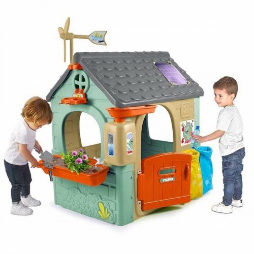 Legehus til haven - Feber Recycle Eco House, 20 × 105,5 × 109,5 cm