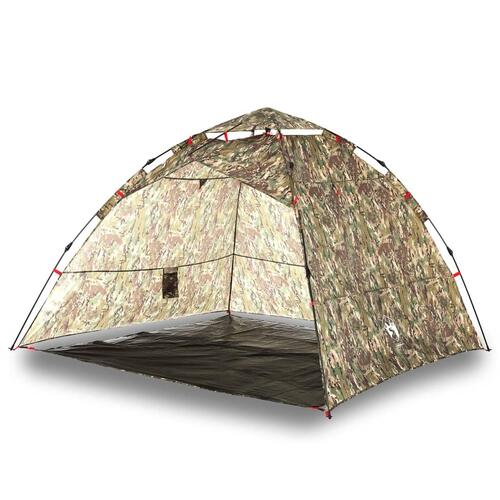 4-personers fisketelt quick-release camouflage