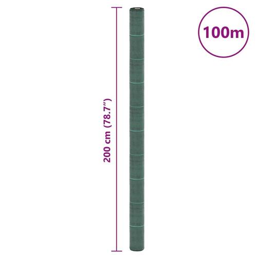 Ukrudtsdug 2x100 m PP sort