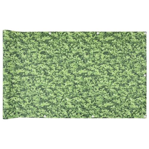 Altanafskærmning 700x120 cm PVC plantedesign grøn
