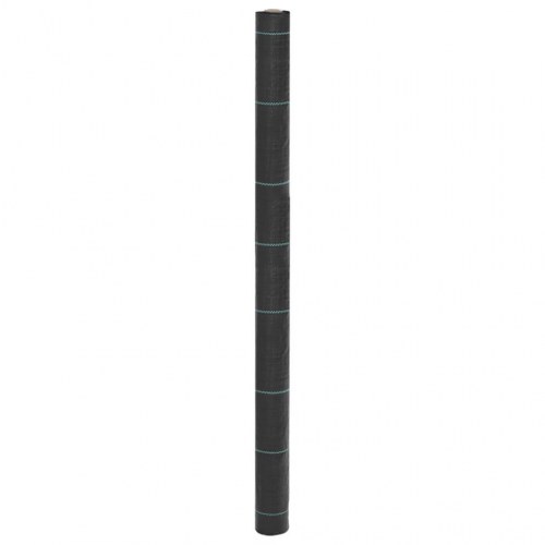 Ukrudtsdug 1,5 × 25 m - sort PP, 60 g/m²