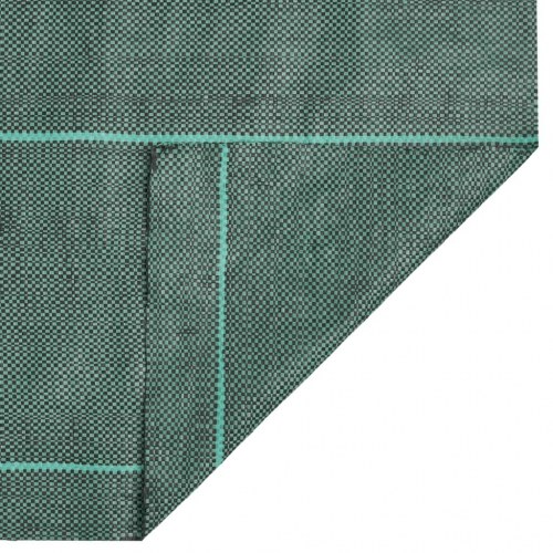 Ukrudtsdug 1 × 200 m - grøn PP, 60 g/m²