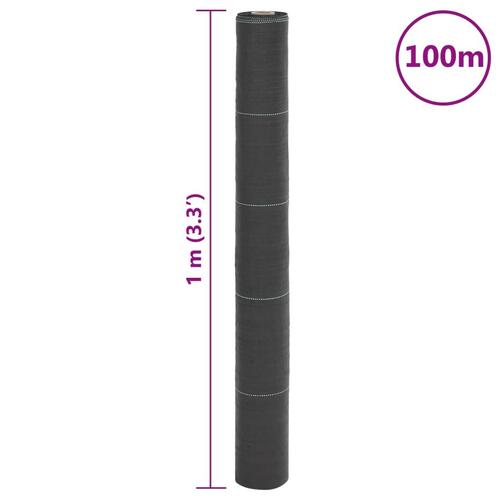 Ukrudtsdug 1x100 m PP sort