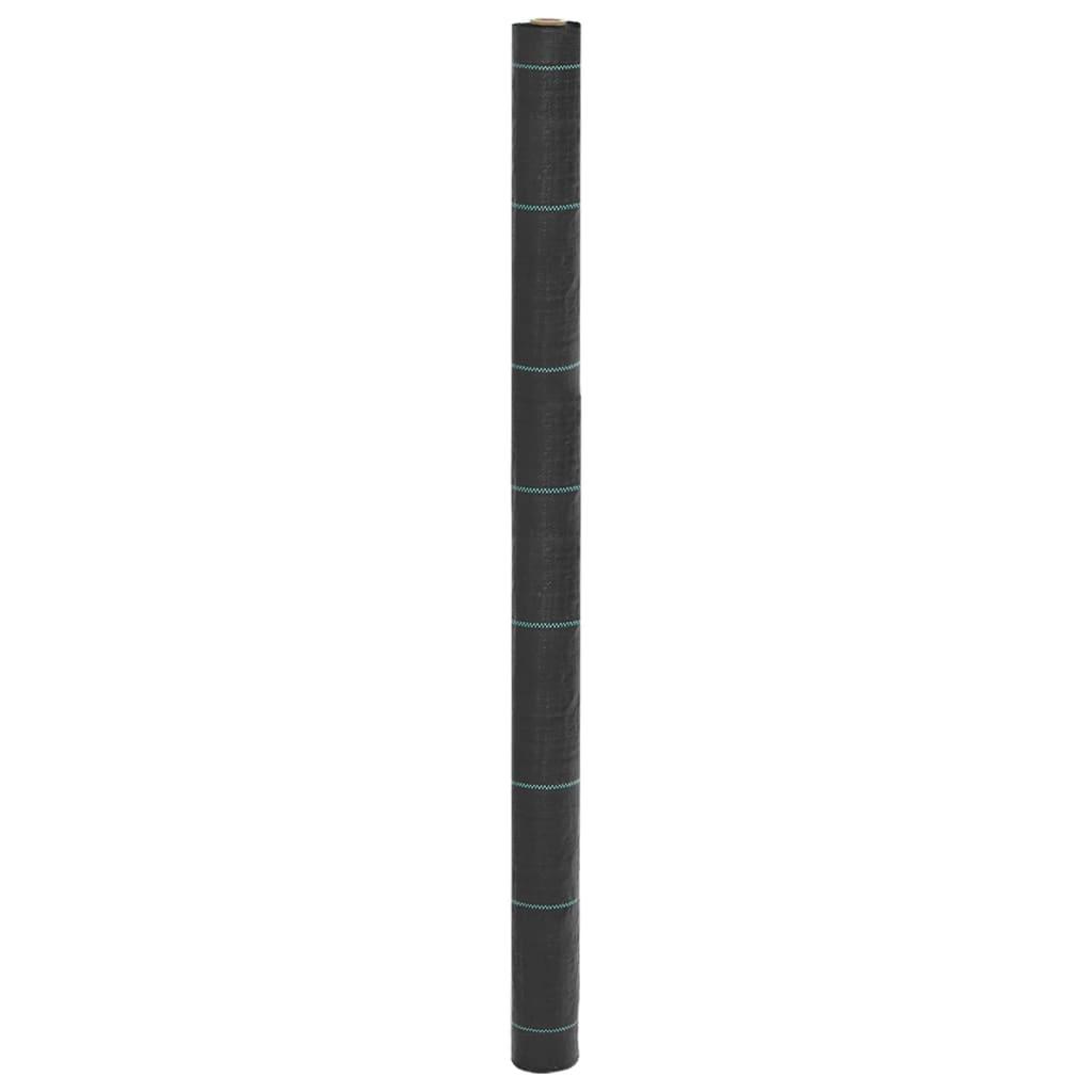 Ukrudtsdug 1,5×200 m PP sort