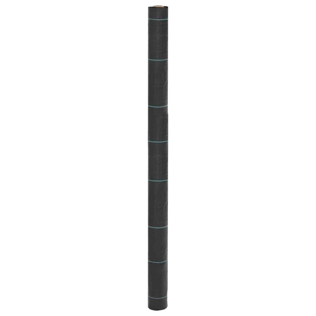 Ukrudtsdug 1,5×50 m PP sort