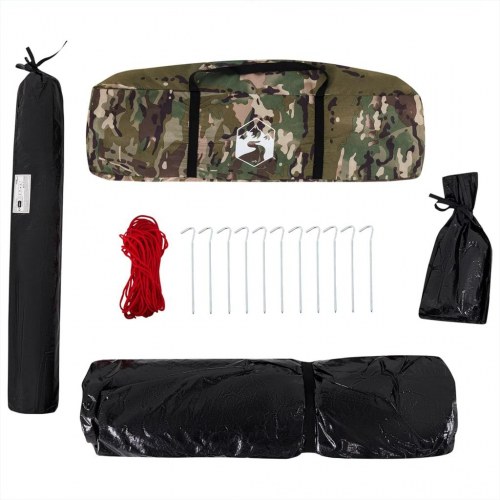 Fisketelt 5-personers vandafvisende - camouflage