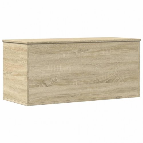Opbevaringsboks 100×42×46 cm i konstrueret træ - sonoma-eg