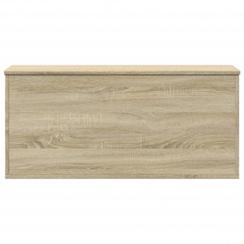Opbevaringsboks 100×42×46 cm i konstrueret træ - sonoma-eg