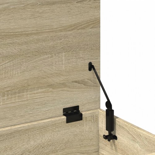Opbevaringsboks 100×42×46 cm i konstrueret træ - sonoma-eg