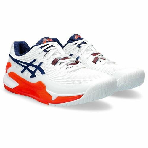 Tennissko til mænd Asics Gel-Resolution 9 Hvid 44