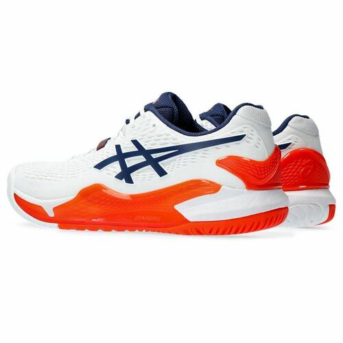 Tennissko til mænd Asics Gel-Resolution 9 Hvid 44