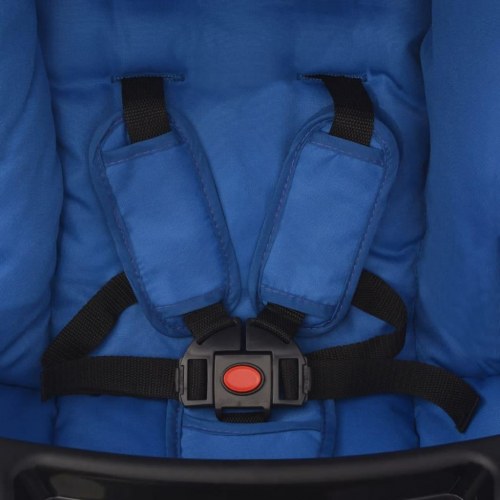 Blå klapvogn 102x52x100 cm