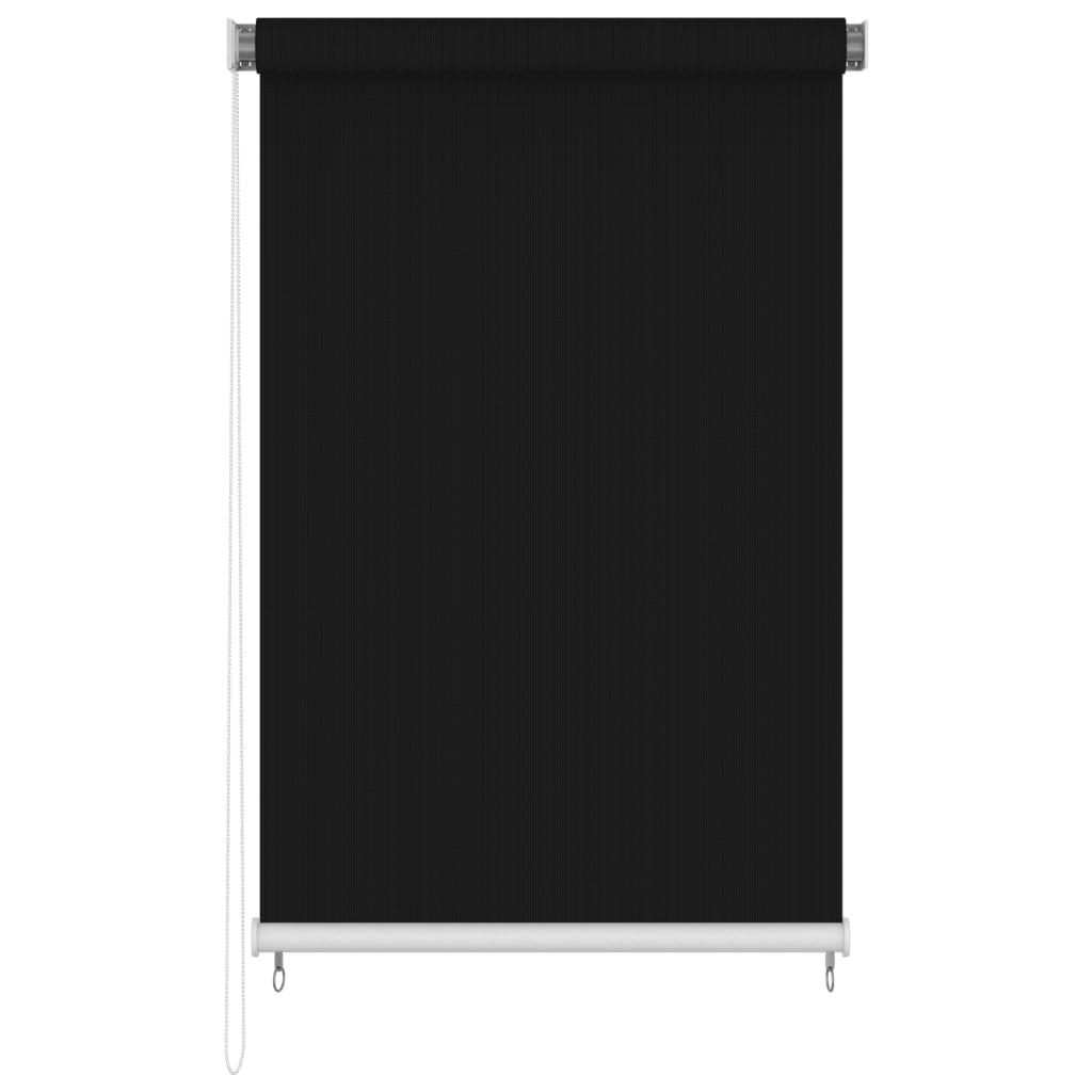 Udendørs rullegardin 180x230 cm sort