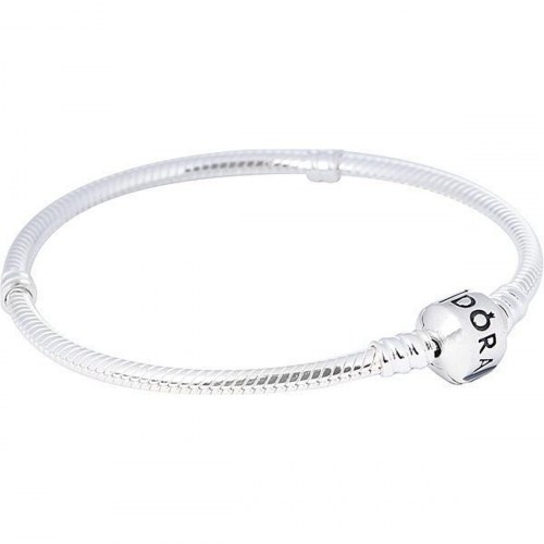 Pandora Snake Chain armbånd i sterling sølv (sølvfarvet)