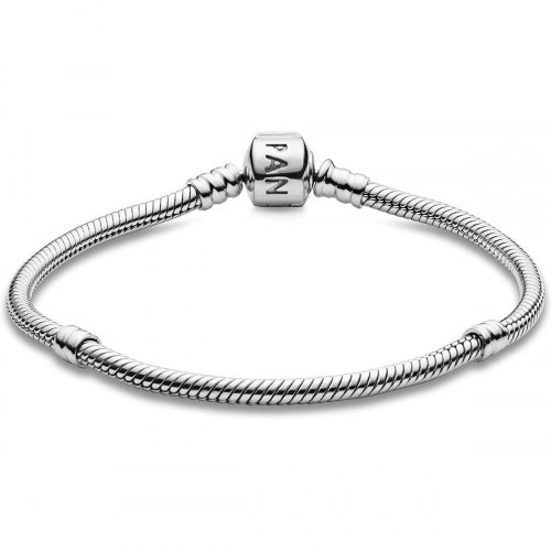 Pandora Snake Chain armbånd i sterling sølv (sølvfarvet)