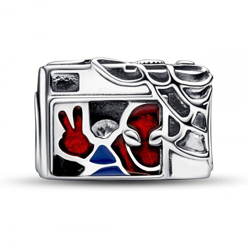 Pandora charm - SPIDER-MAN Camera Selfie, sterling sølv 925