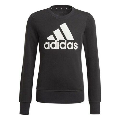 Sweatshirt uden hætte til piger G BL SWT Adidas GP0040 Sort 164